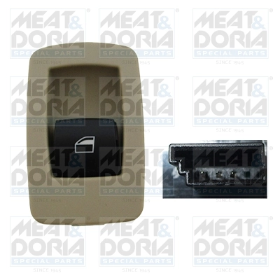 Switch, window regulator